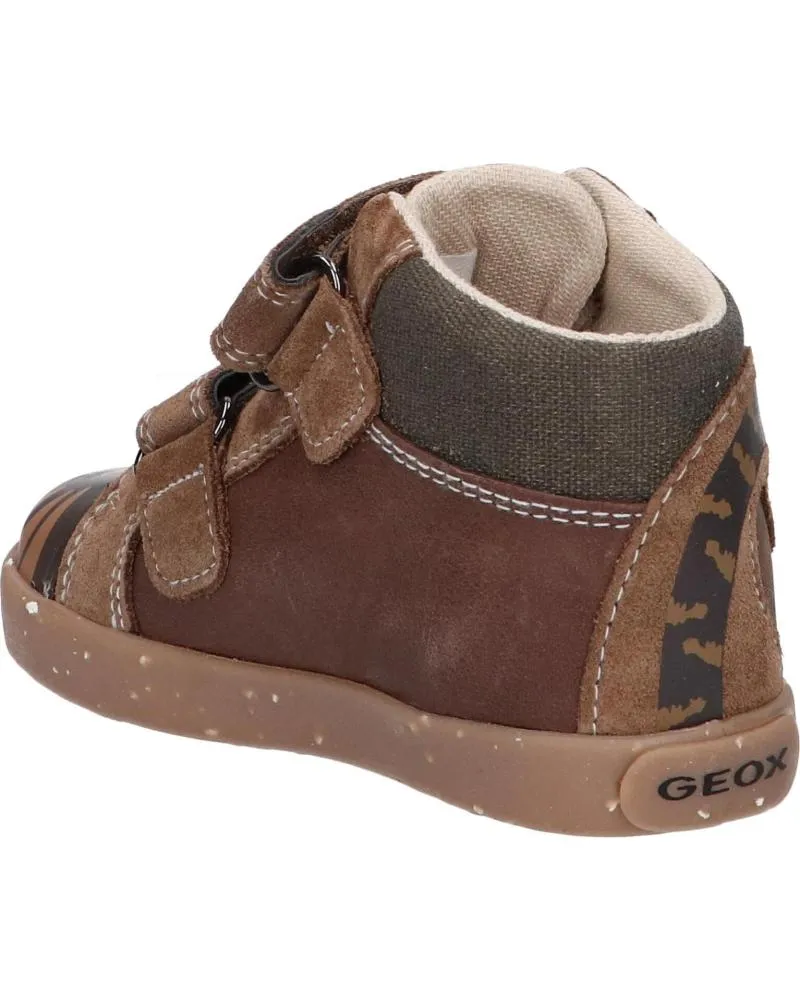 ZAPATOS DE NIñO GEOX B26A7A 022CL B KILWI C6215 BROWNDK