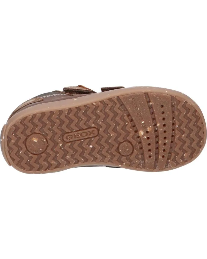 ZAPATOS DE NIñO GEOX B26A7A 022CL B KILWI C6215 BROWNDK
