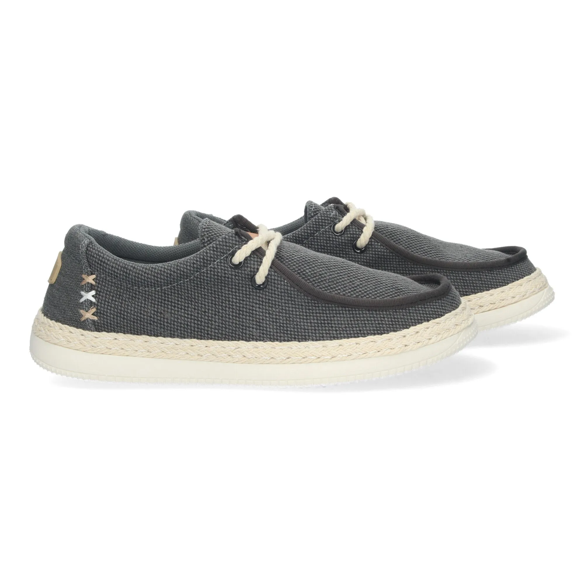 ZAPATOS MOCASINES PLANOS PARA HOMBRE COLOR NEGRO FC45