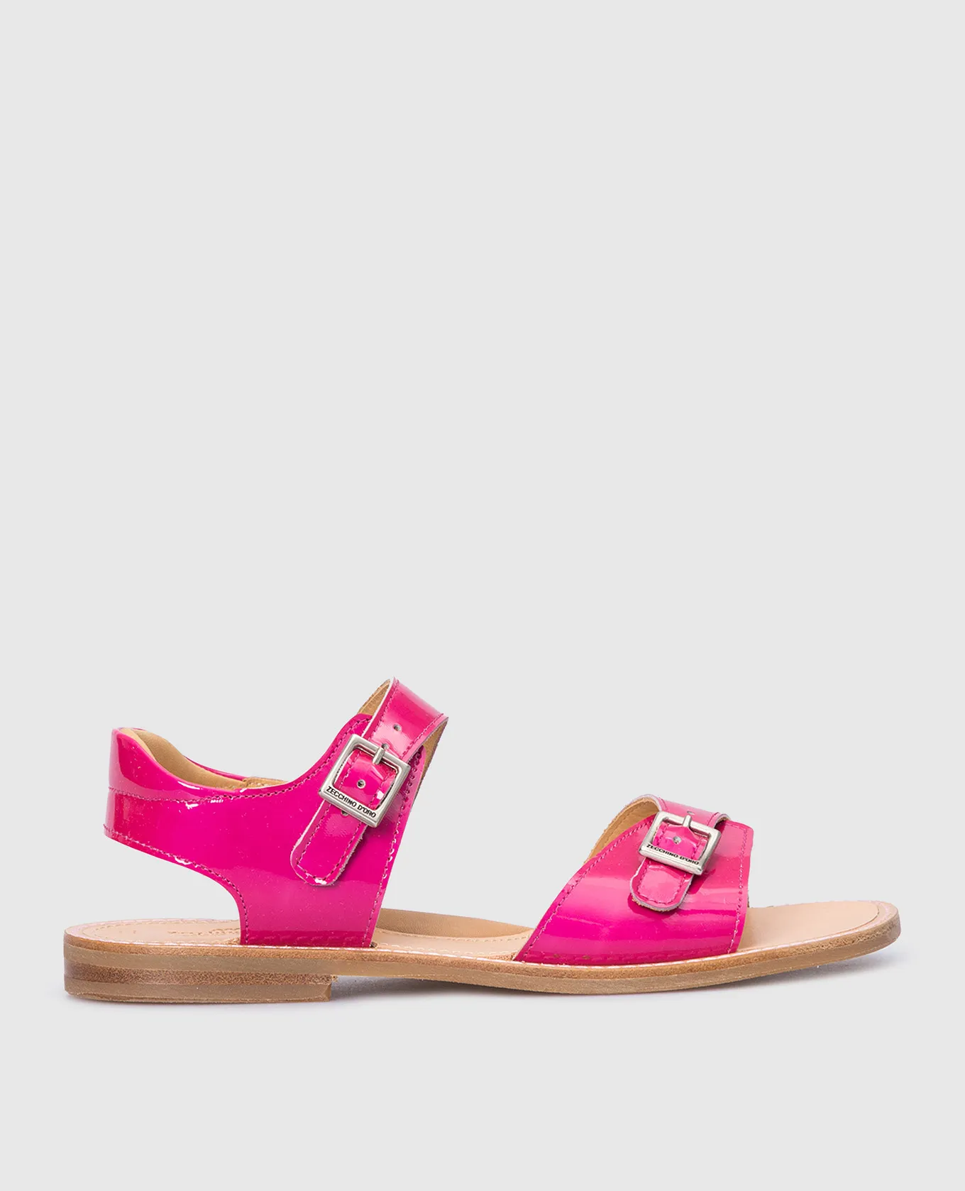 Zecchino D'oro Children's crimson patent leather sandals