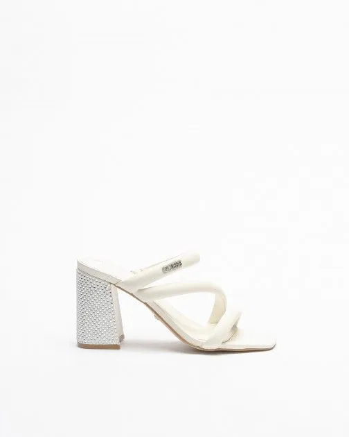 Zuecos Guess FLJGNELEA03 Blanco